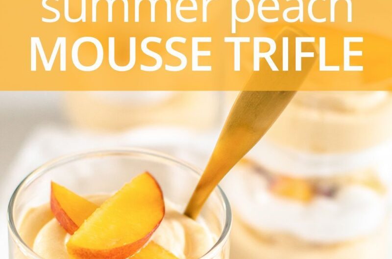 Summer Desserts: No-Bake Summer Fruit Yogurt Trifle