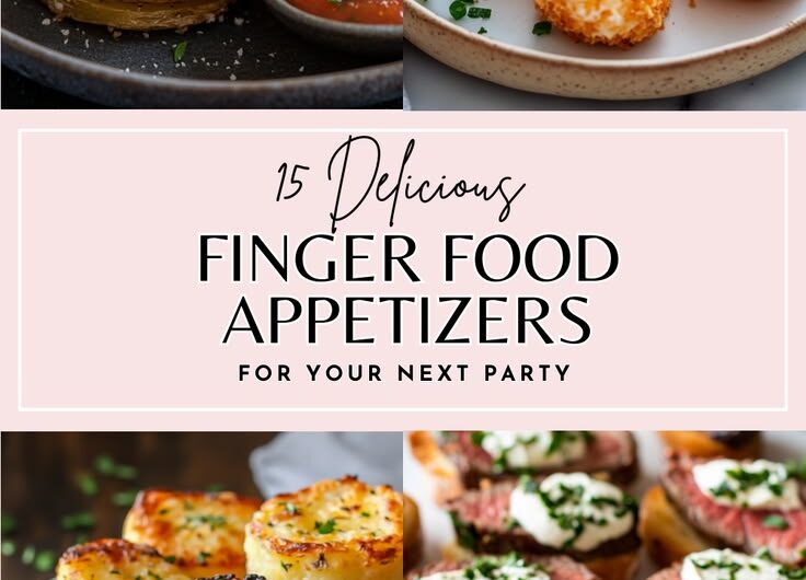 Finger Food Recipes Perfect for Any Party