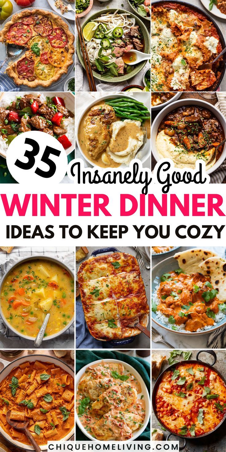 Winter Recipes That Keep You Warm and Cozy