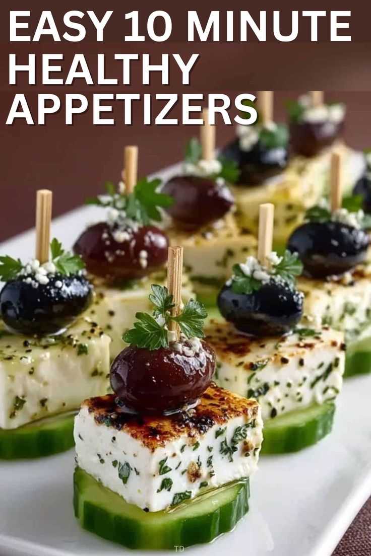 Easy Appetizers That Look Fancy in Minutes